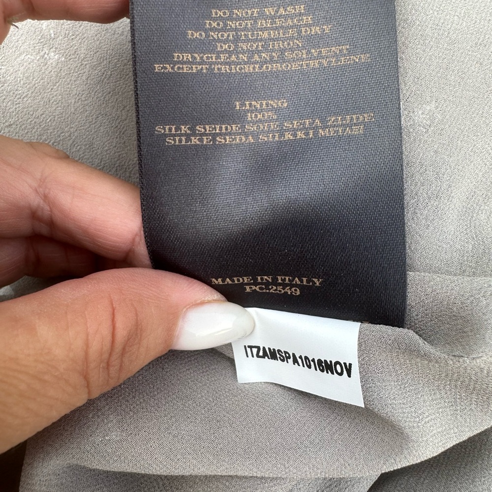 Burberry Prorsum Metallic Lace Dress - Picture 13 of 16